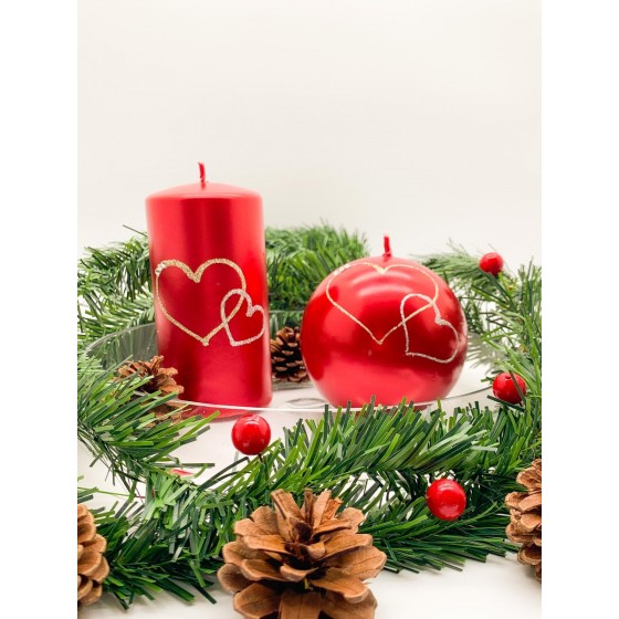 HOLIDAY HEARTH -Yankee Candle- Giara Piccola – Candle With Care